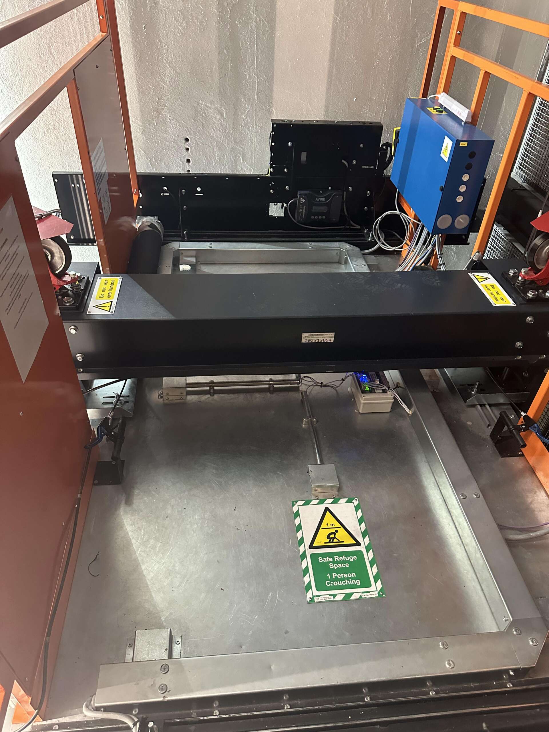 a machine in a room